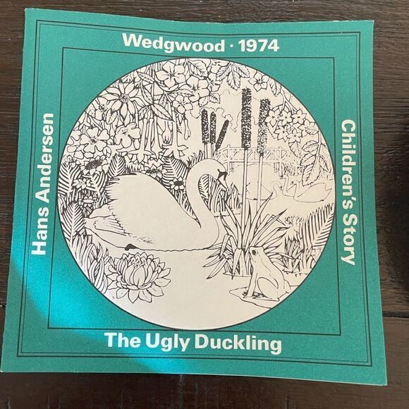 Wedgwood 1974 Children’s Story The Ugly Duckling Plate - Picture 3 of 6